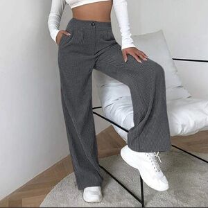 Women’s ribbed high waisted pants